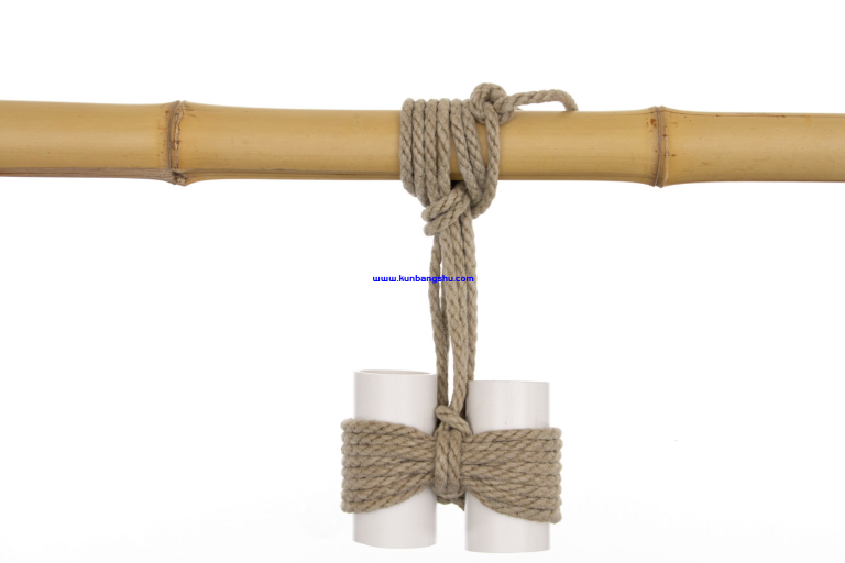 竹子捆绑-连接双柱